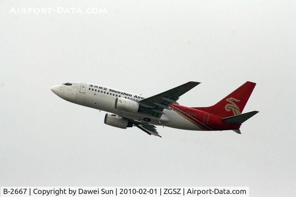 B-2667, 2000 Boeing 737-78S C/N 30170, Shenzhen Airlines