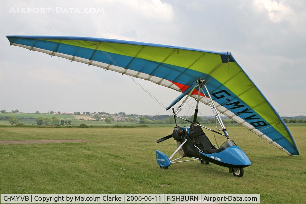 G-MYVB, 1995 Mainair BLADE C/N 1021-0195-7-W819, Mainair Blade at Fishburn Airfield, UK in 2006.