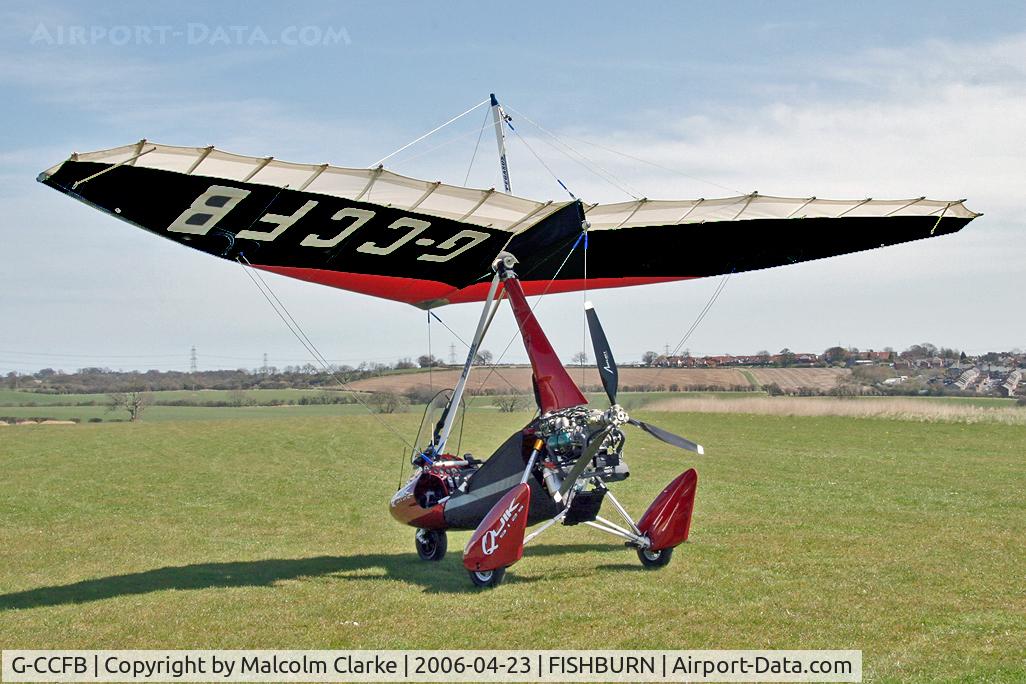 G-CCFB, 2003 Mainair Pegasus Quik C/N 7955, Mainair Pegasus Quik at Fishburn Airfield in 2006.