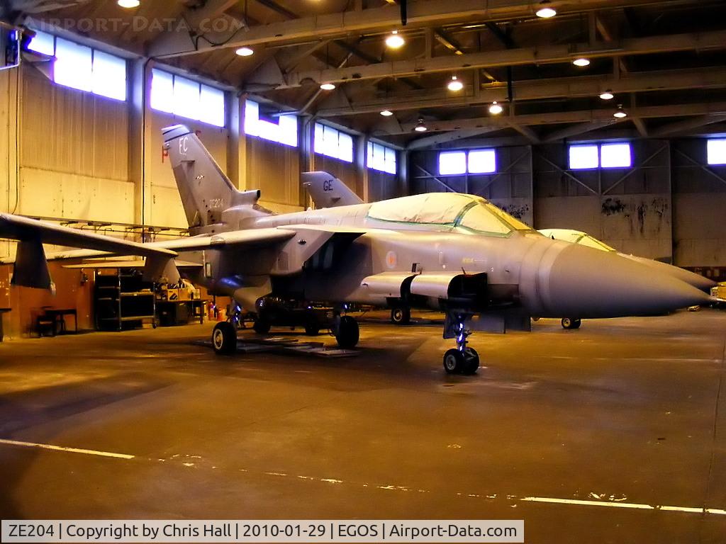 ZE204, 1986 Panavia Tornado F.3 C/N 569/AS024/3255, Tornado F.3 in storage at RAF Shawbury