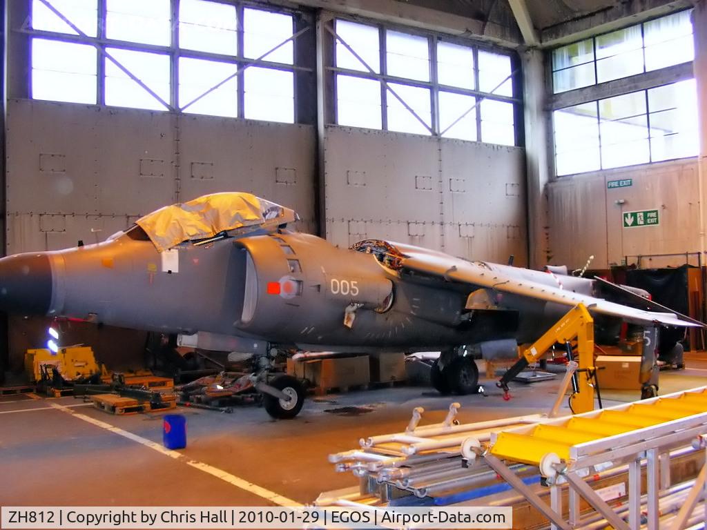 ZH812, 1998 British Aerospace Sea Harrier F/A.2 C/N NB17, BAe Sea Harrier F/A2 in storage at RAF Shawbury