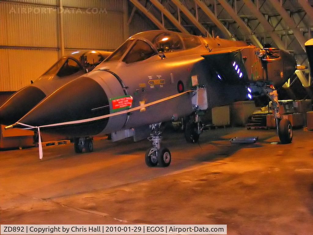 ZD892, 1985 Panavia Tornado GR.1 C/N BS152/460/2468, Tornado GR1 in storage at RAF Shawbury