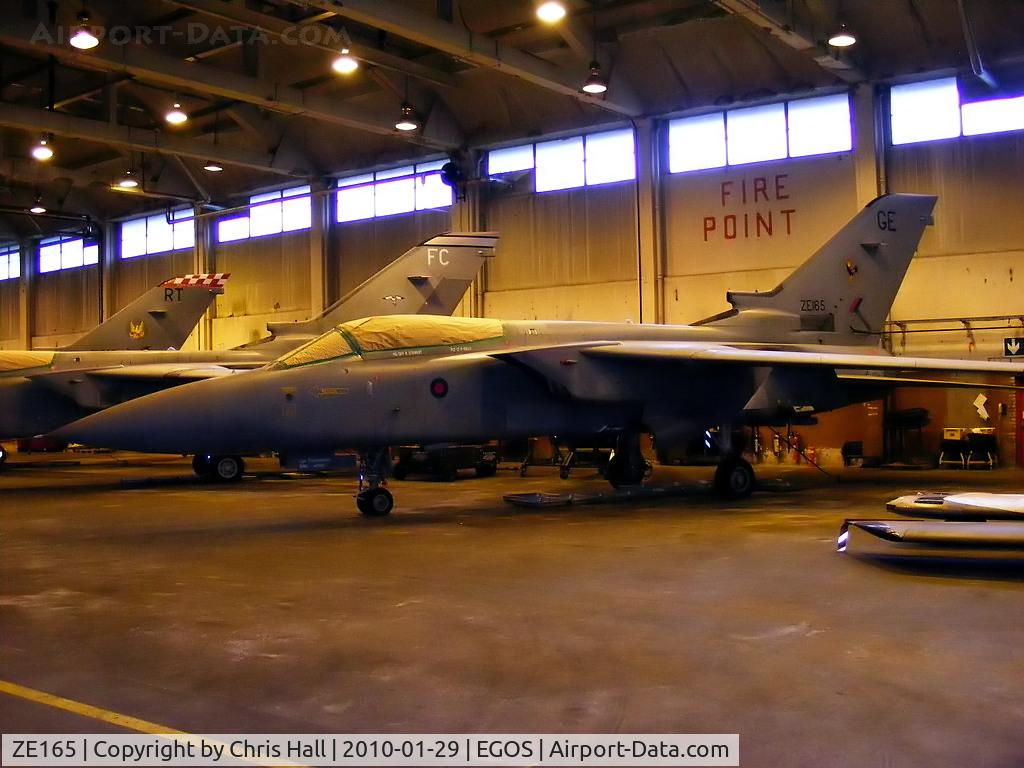ZE165, 1986 Panavia Tornado F.3 C/N 538/AS018/2033, Tornado F.3 in storage at RAF Shawbury