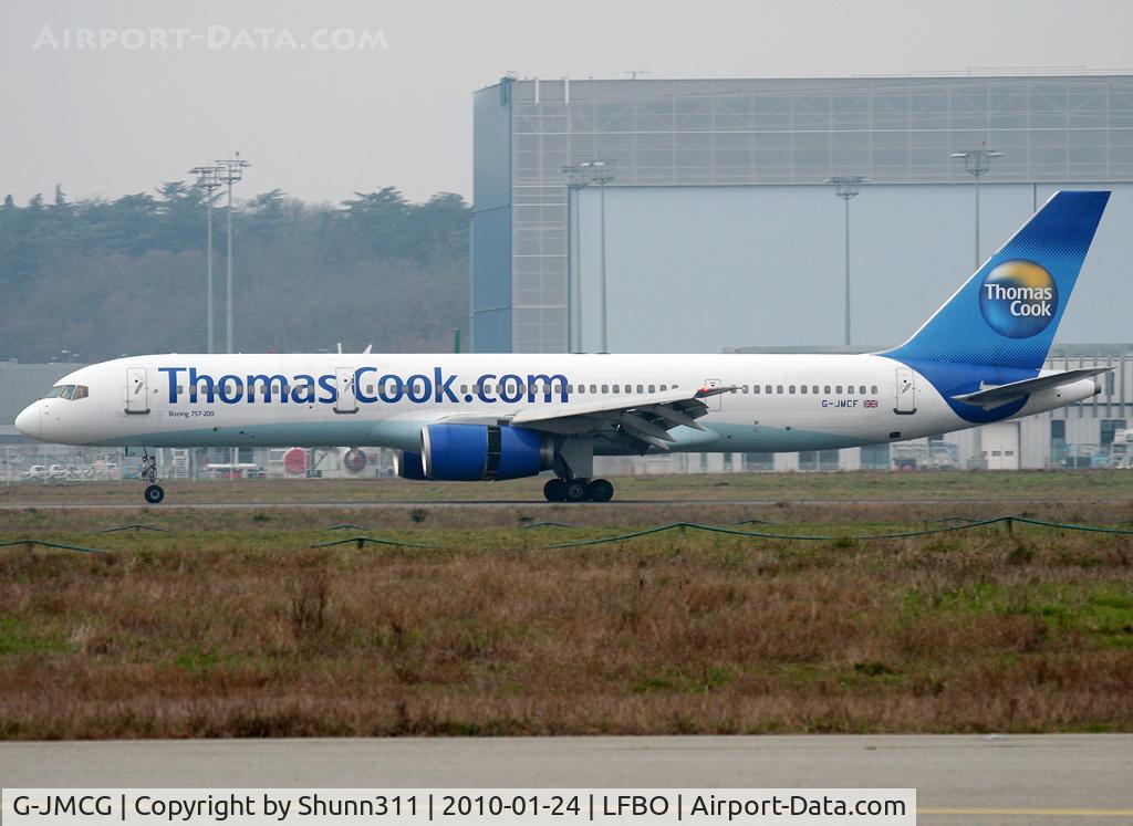 G-JMCG, 1995 Boeing 757-2G5 C/N 26278, Landing rwy 14R