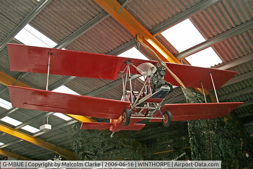 G-MBUE, Micro Biplane Aviation Tiger Cub 440 C/N MBA-001, MBA Tiger Club 440 at the Newark Air Museum, Winthorpe in 2006.