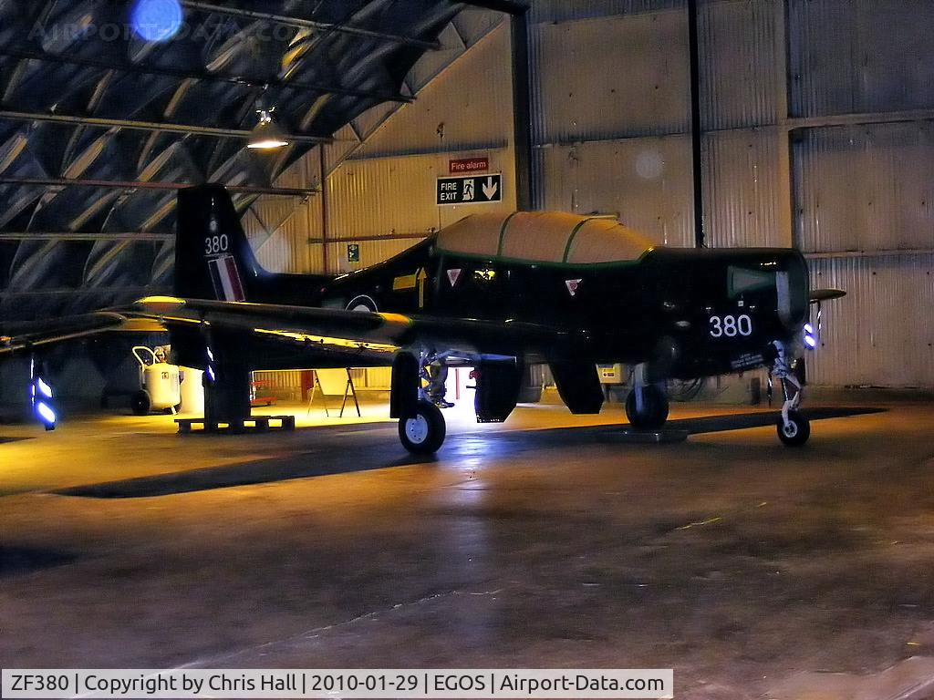 ZF380, 1992 Short S-312 Tucano T1 C/N S123/T94, Shorts Tucano T.1 in storage at RAF Shawbury