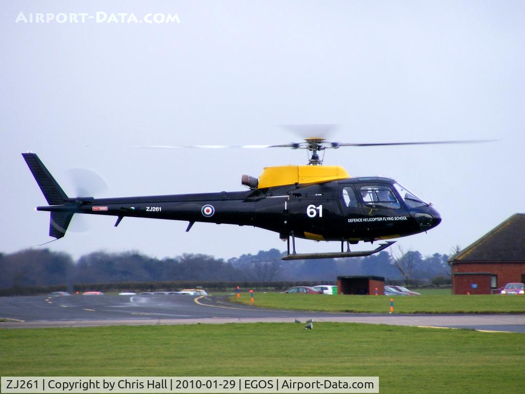 ZJ261, 1997 Eurocopter AS-350BB Squirrel HT1 Ecureuil C/N 2986, Defence Helicopter Flying School