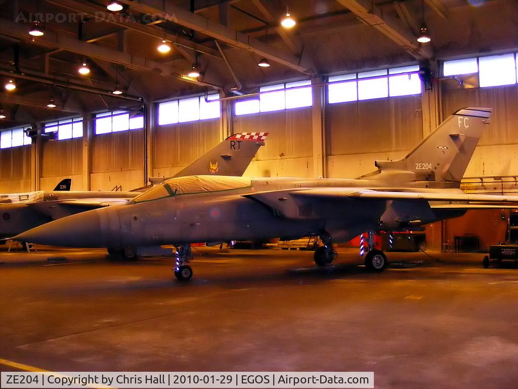 ZE204, 1986 Panavia Tornado F.3 C/N 569/AS024/3255, Tornado F.3 in storage at RAF Shawbury