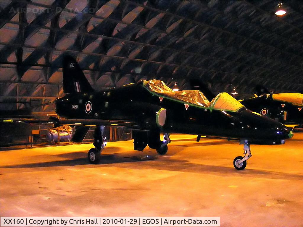 XX160, 1982 Hawker Siddeley Hawk T.1 C/N 006/312006, BAe Hawk T1 in storage at RAF Shawbury