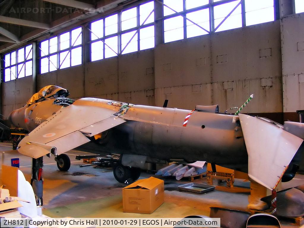 ZH812, 1998 British Aerospace Sea Harrier F/A.2 C/N NB17, BAe Sea Harrier F/A2 in storage at RAF Shawbury