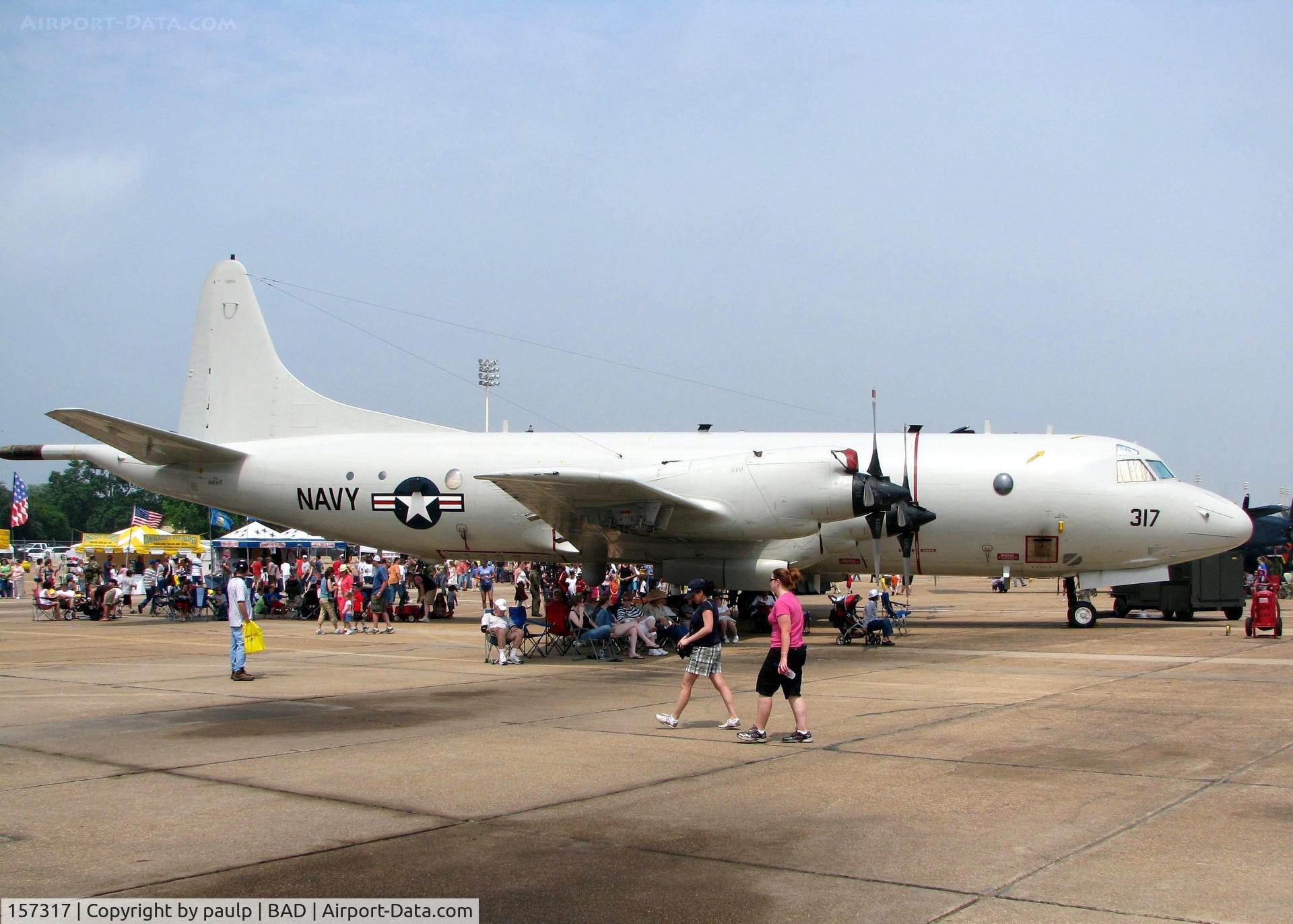 157317, 1970 Lockheed P-3C Orion C/N 5532, At Barksdale Air Force Base.