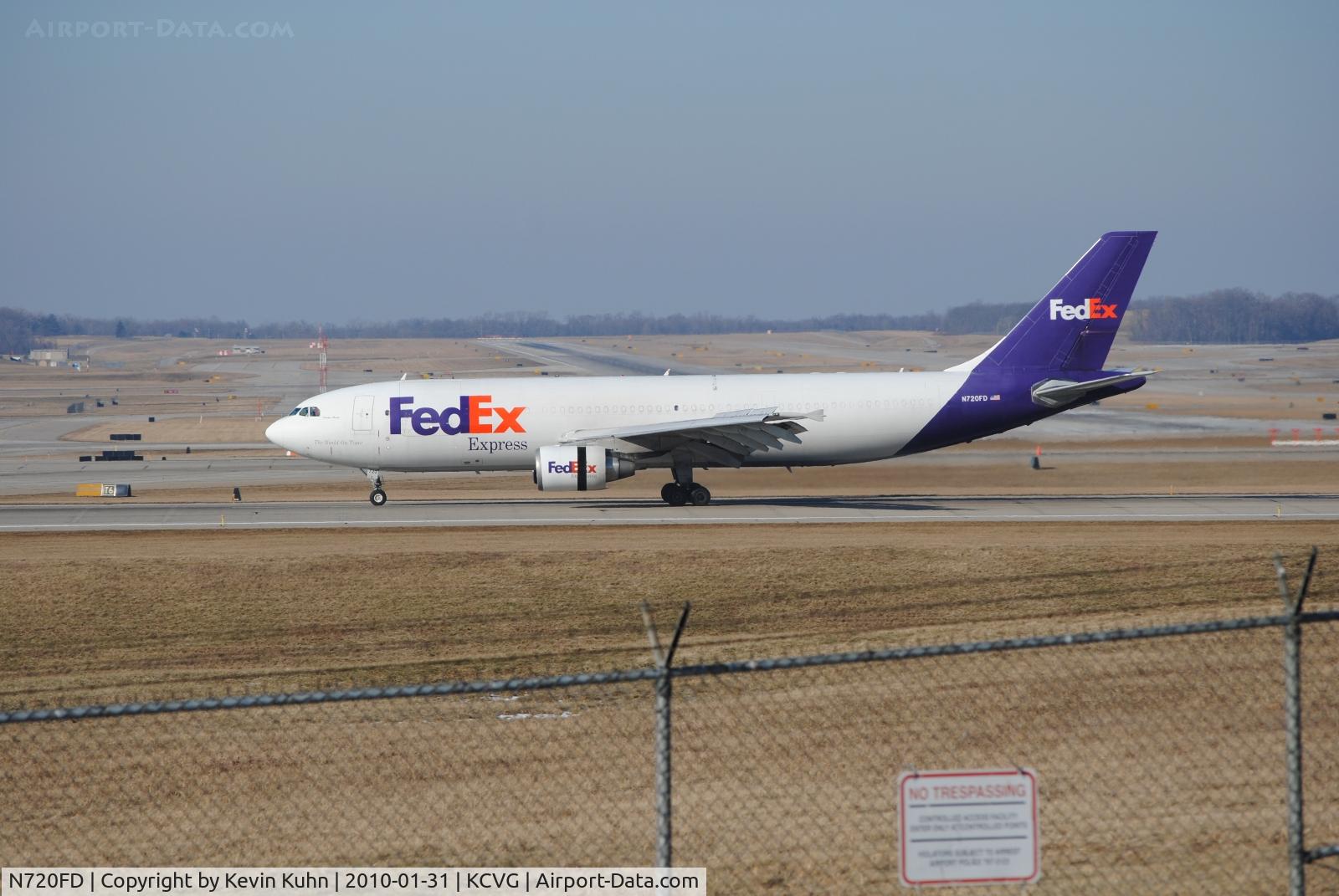 N720FD, 1989 Airbus A300B4-622 C/N 417, FedEx using 18L for once