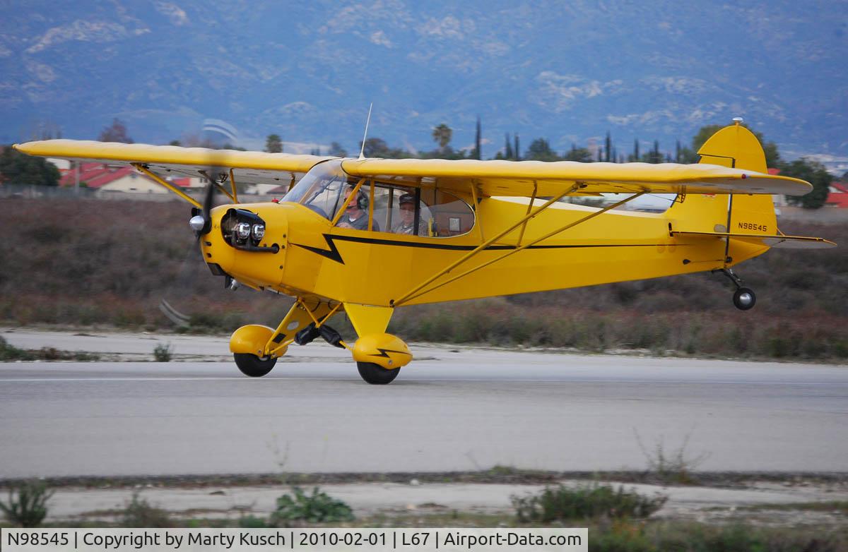 N98545, 1946 Piper J3C-65 Cub C/N 18756, J-3 Departure