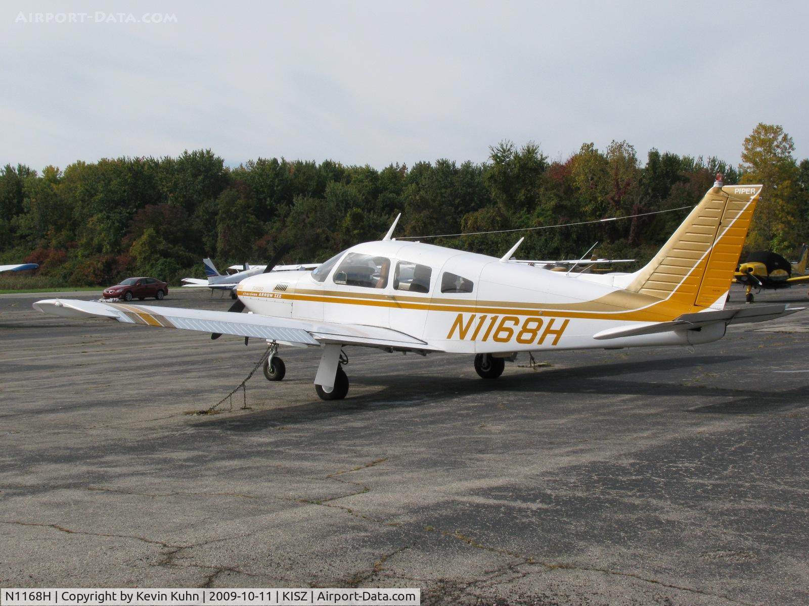 N1168H, Piper PA-28R-201T Cherokee Arrow III C/N 28R-7703015, Turbo Cherokee Arrow III