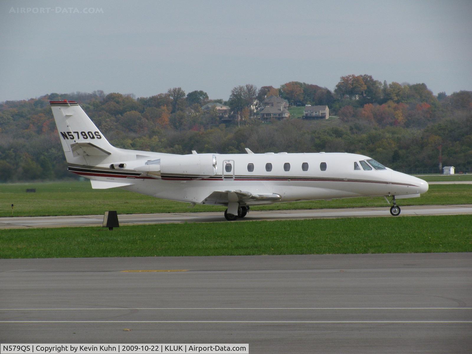 N579QS, 2008 Cessna 560XL Citation XLS C/N 560-5773, NetJets
