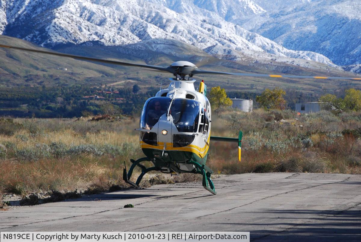 N819CE, 2007 Eurocopter EC-135P-2+ C/N 0544, Pick up to a hover