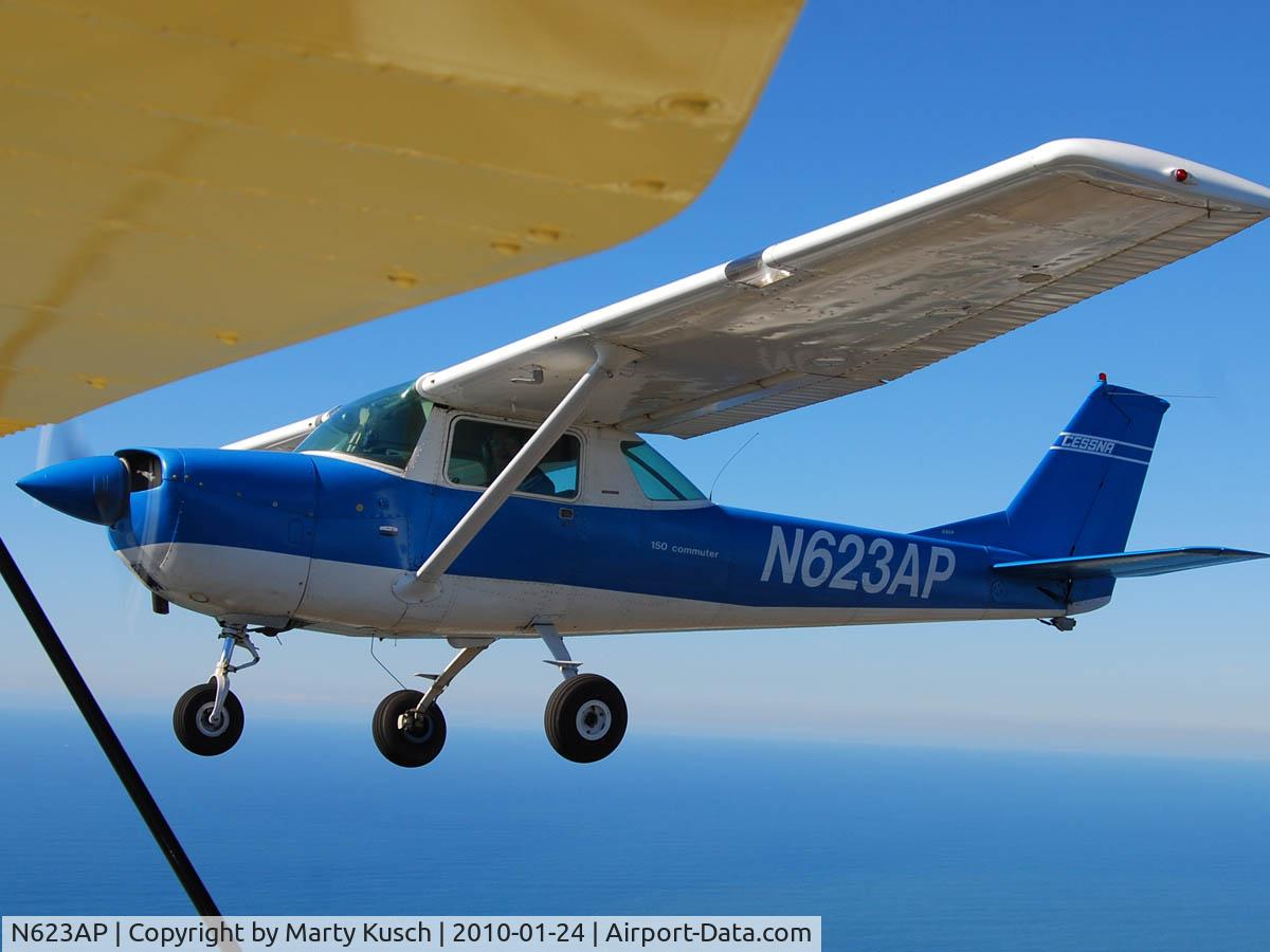 N623AP, 1969 Cessna 150J C/N 15070915, Formation over San Diego