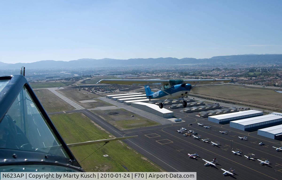 N623AP, 1969 Cessna 150J C/N 15070915, Formation departure