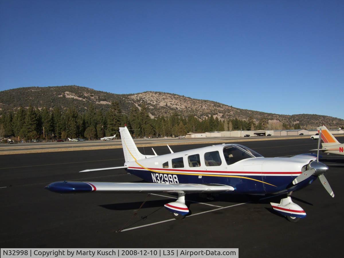 N32998, 1975 Piper PA-32-300 Cherokee Six C/N 32-7540079, Big Bear transient parking