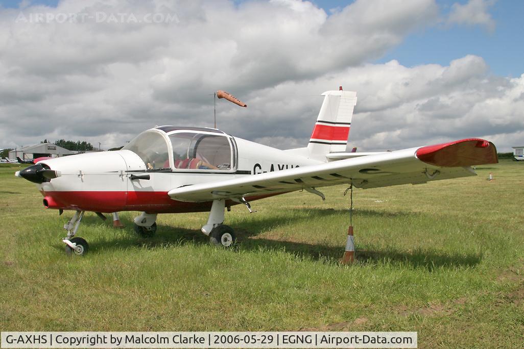 G-AXHS, 1969 Socata MS.880B Rallye Club C/N 1357, Morane-Saulnier MS-880B Rallye Club at Bagby Airfield in 2006.