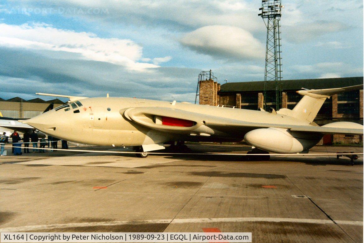 XL164, 1963 Handley Page Victor K.2 C/N HP80/67, Victor K.2 of 55 Squadron in the static park at the 1989 RAF Leuchars Airshow.