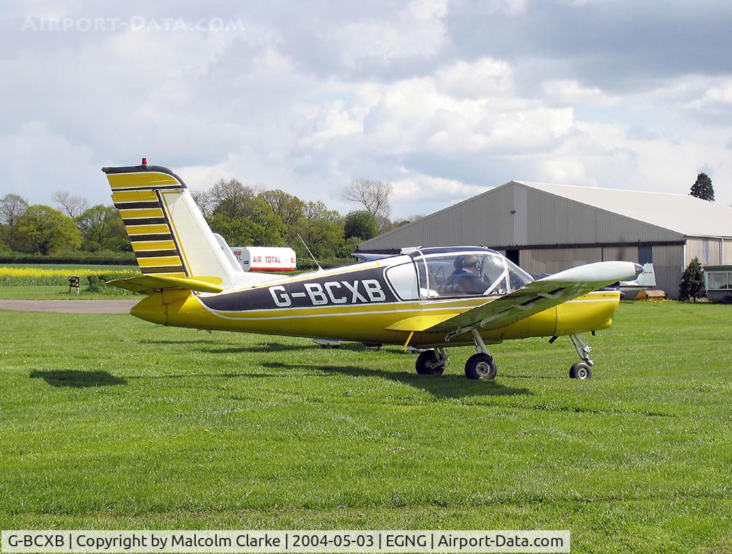 G-BCXB, 1974 Socata Rallye 100ST Galopin C/N 2546, Morane-Saulnier Rallye 100ST at Bagby Airfield in 2004.