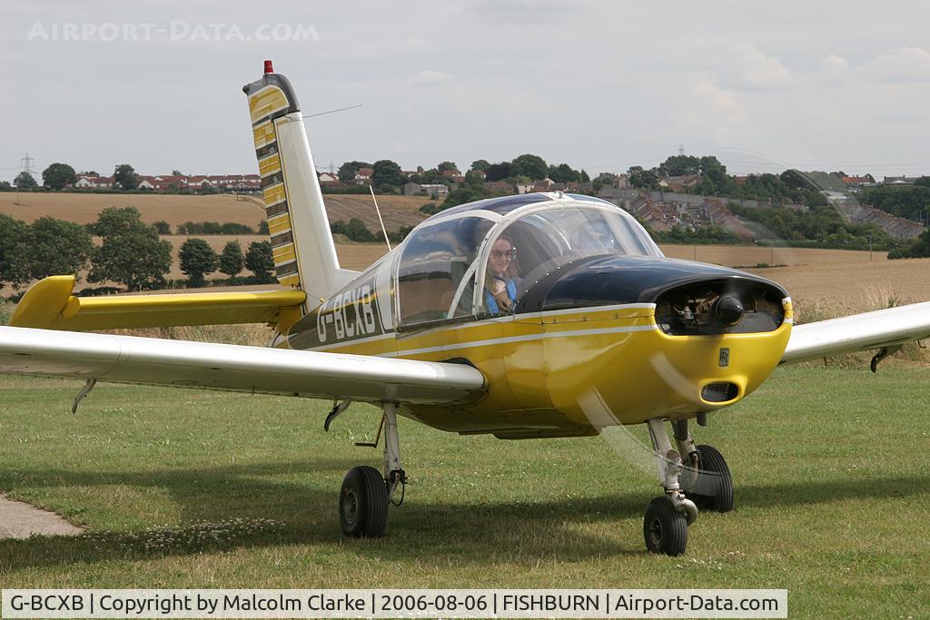 G-BCXB, 1974 Socata Rallye 100ST Galopin C/N 2546, Morane-Saulnier Rallye 100ST at Fishburn Airfield in 2006.