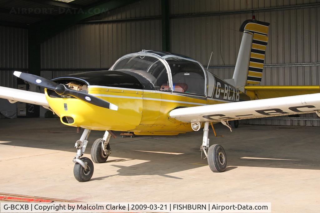 G-BCXB, 1974 Socata Rallye 100ST Galopin C/N 2546, Morane-Saulnier Rallye 100ST at Fishburn Airfield in 2009.
