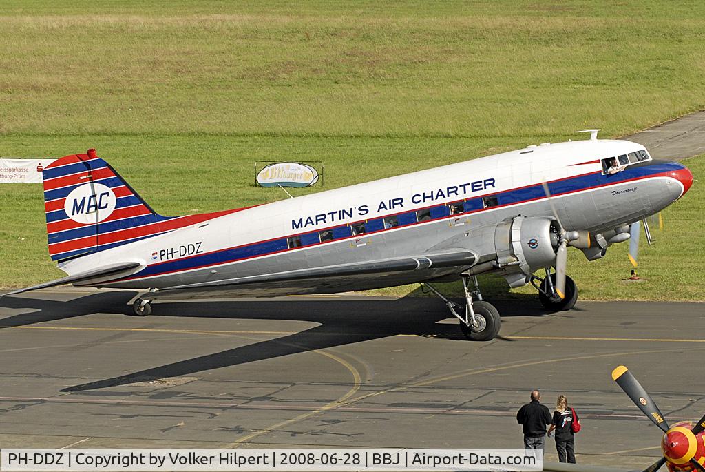 PH-DDZ, 1943 Douglas DC-3C-S1C3G (C-47A) C/N 19754, at BBJ