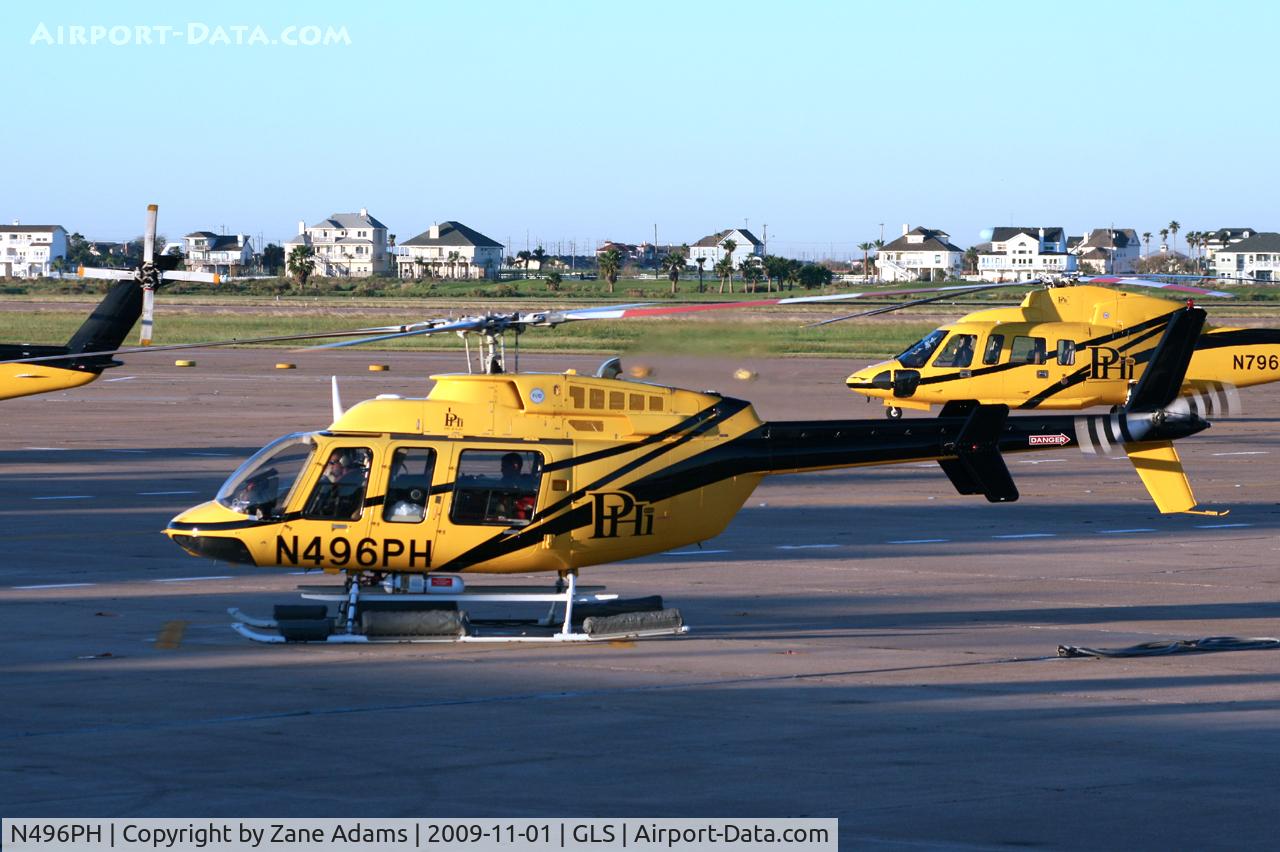 N496PH, 1999 Bell 407 C/N 53398, PHI Helicopter at Galveston