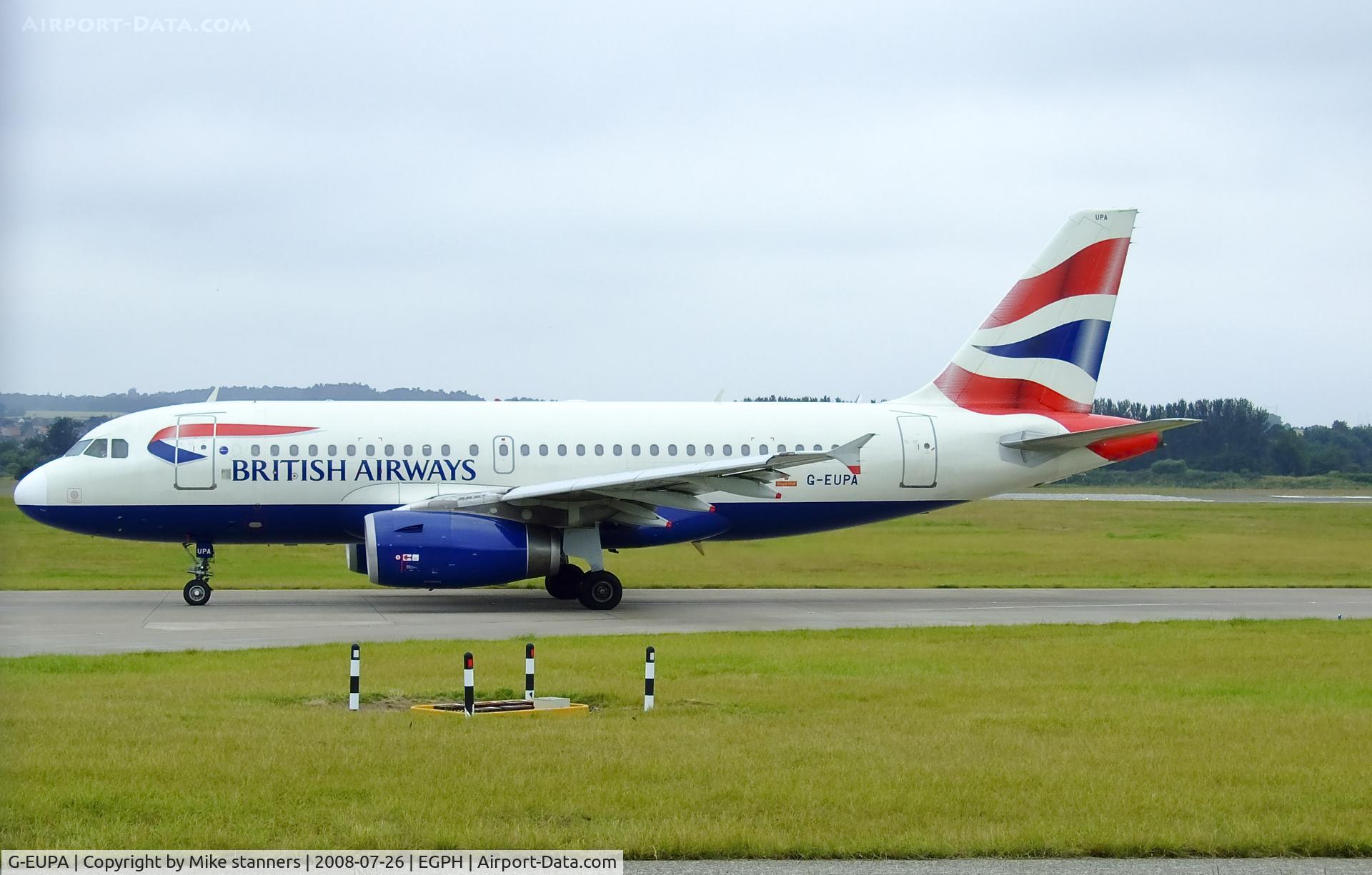 G-EUPA, 1999 Airbus A319-131 C/N 1082, 