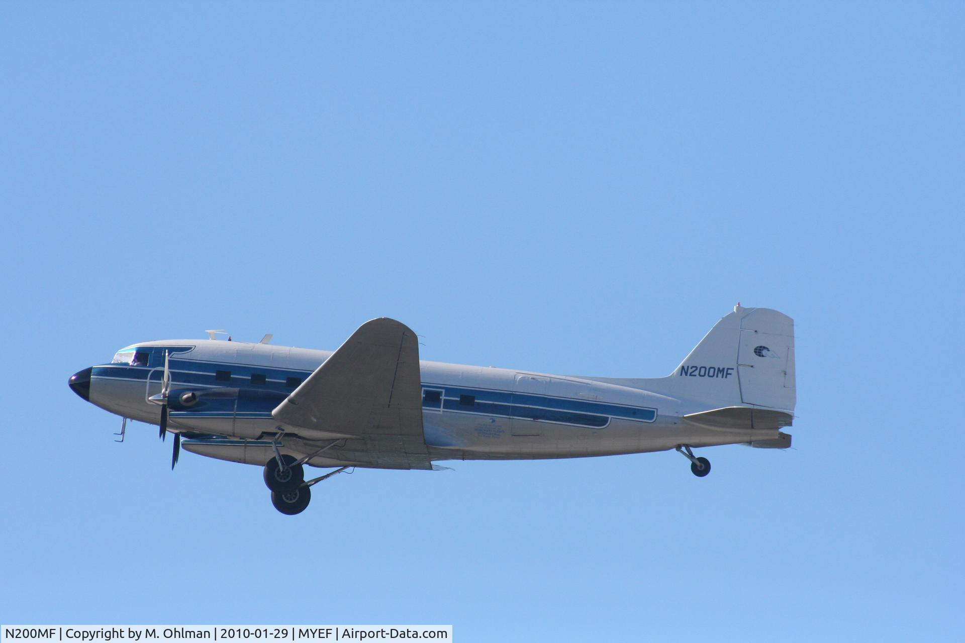N200MF, 1944 Douglas DC-3C-TP C/N 9766, Mission Trip to Haiti-Takeoff from Exuma after fuel stop