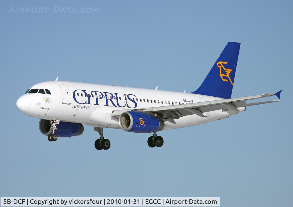 5B-DCF, 2006 Airbus A319-132 C/N 2718, Cyprus Airways