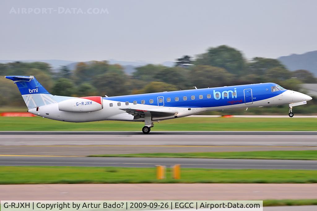 G-RJXH, 2001 Embraer EMB-145EP (ERJ-145EP) C/N 145442, BMI Regional