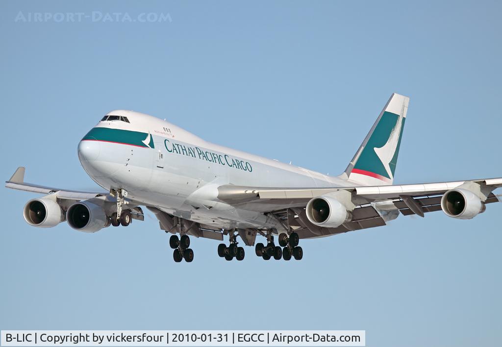 B-LIC, 2009 Boeing 747-467ERF C/N 36868, Cathay Pacific Cargo