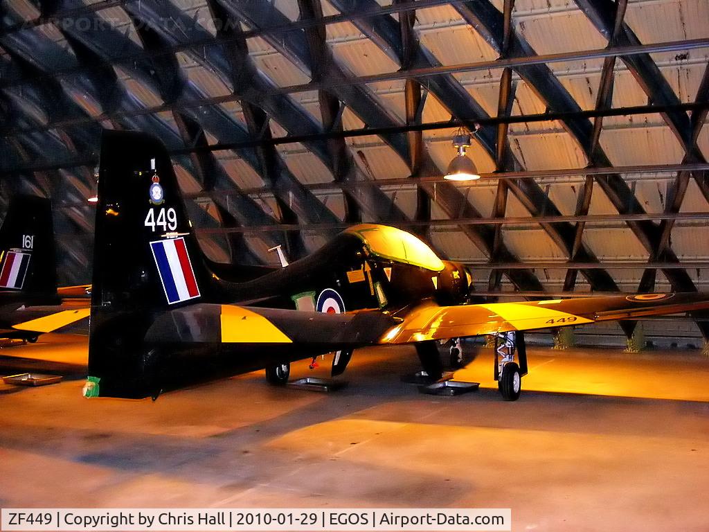 ZF449, 1992 Short S-312 Tucano T1 C/N S142/T113, Shorts Tucano T.1 in storage at RAF Shawbury
