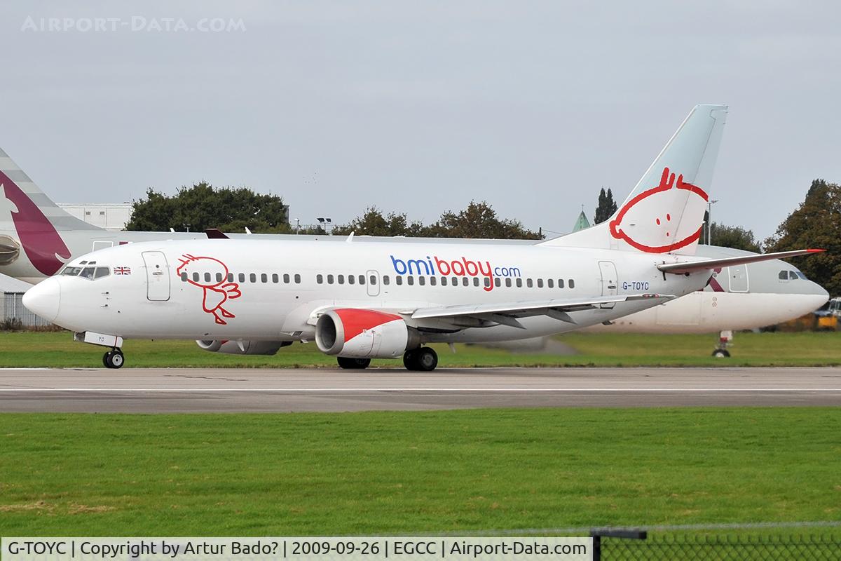 G-TOYC, 1995 Boeing 737-3Q8 C/N 26312, bmi baby