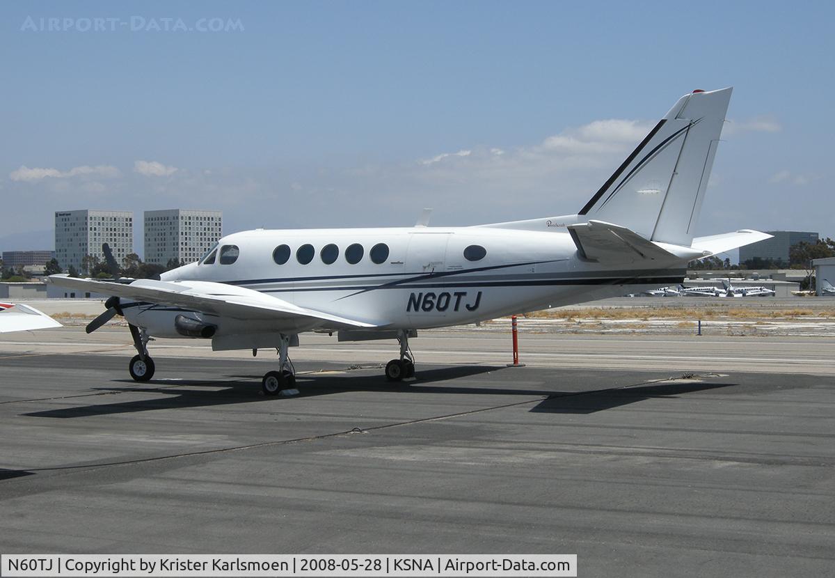 N60TJ, 1977 Beech B100 King Air King Air C/N BE-21, Parked at John Wayne.