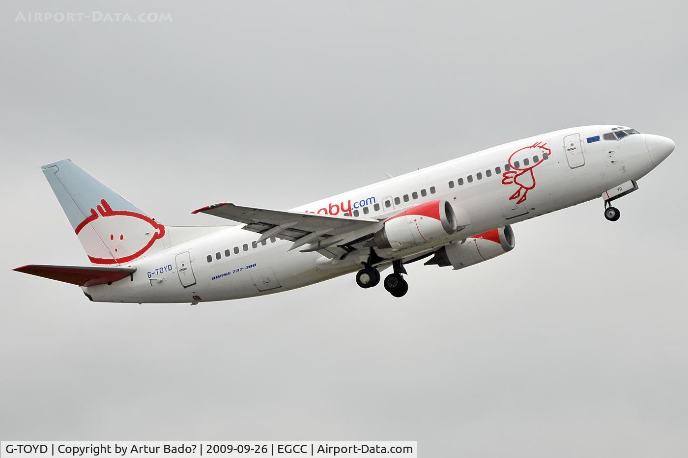 G-TOYD, 1994 Boeing 737-3Q8 C/N 26307, bmi baby
