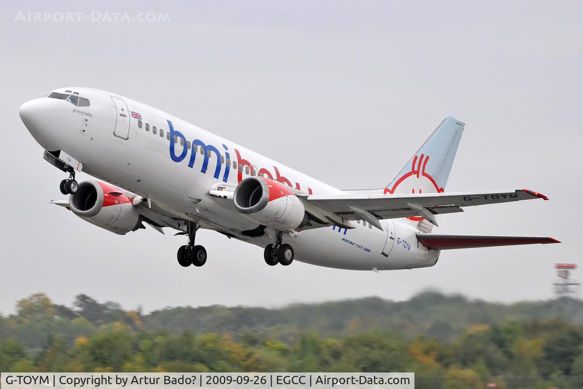 G-TOYM, 1998 Boeing 737-36Q C/N 29141, bmi baby