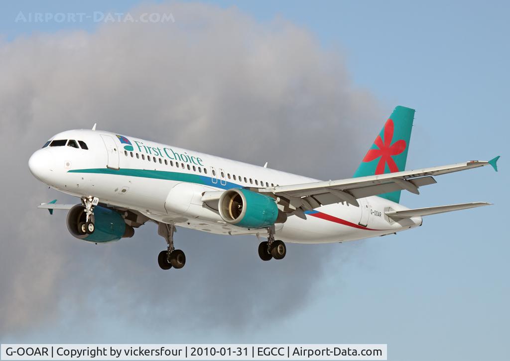 G-OOAR, 2000 Airbus A320-214 C/N 1320, First Choice Airways