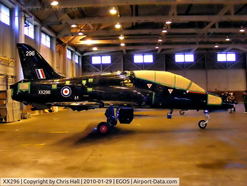 XX296, 1979 Hawker Siddeley Hawk T.1A C/N 125/312121, BAe Hawk T1 in storage at RAF Shawbury