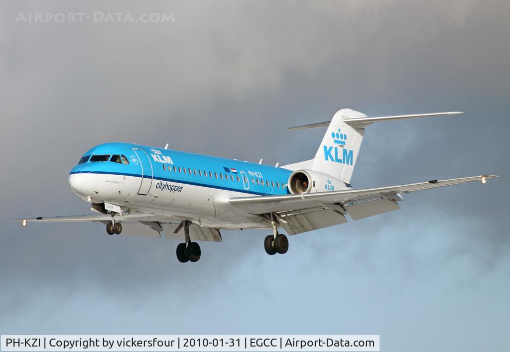 PH-KZI, 1997 Fokker 70 (F-28-0070) C/N 11579, KLM Cityhopper