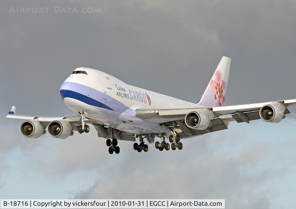 B-18716, 2003 Boeing 747-409F/SCD C/N 33732, China Airlines Cargo