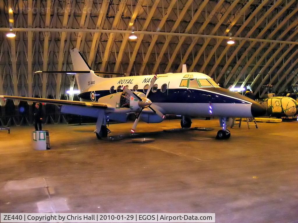 ZE440, 1985 Scottish Aviation HP-137 Jetstream T.3 C/N 659, BAe-3100 Jetstream T3 in storage at RAF Shawbury