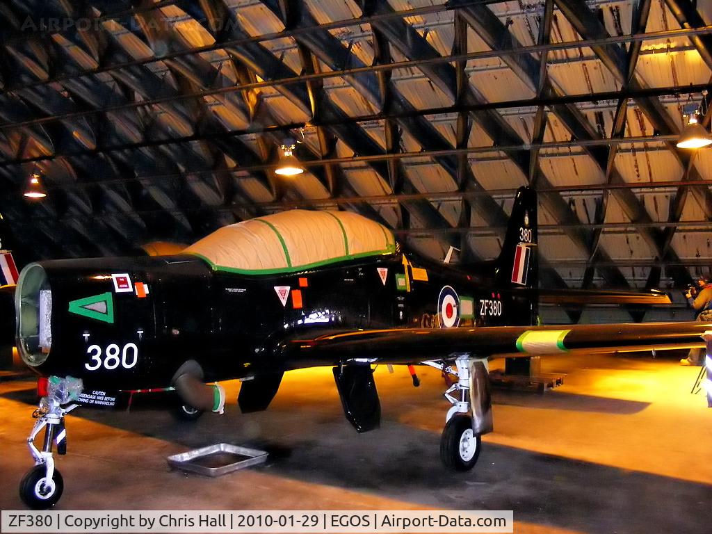 ZF380, 1992 Short S-312 Tucano T1 C/N S123/T94, Shorts Tucano T.1 in storage at RAF Shawbury