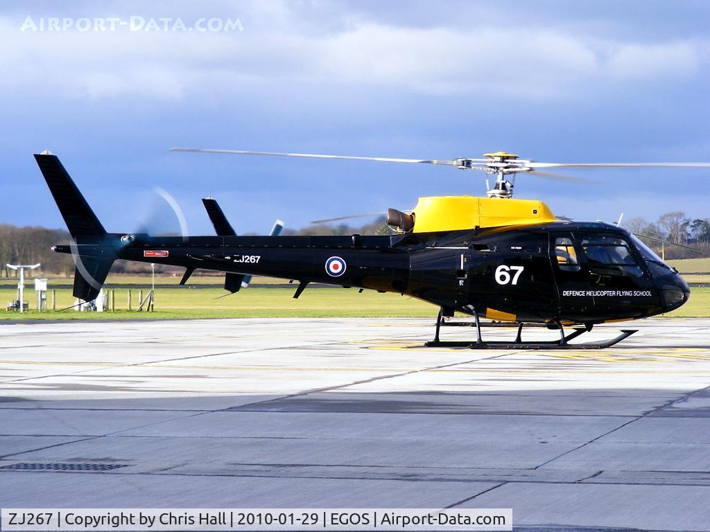 ZJ267, 1997 Eurocopter AS-350BB Squirrel HT1 Ecureuil C/N 2996, Defence Helicopter Flying School