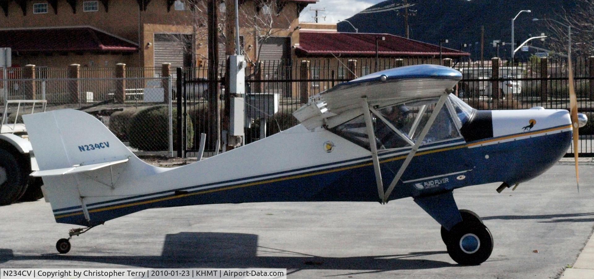 N234CV, 1990 Avid Flyer Model B C/N 234, Avid Flyer on a dry day between the rain storms
