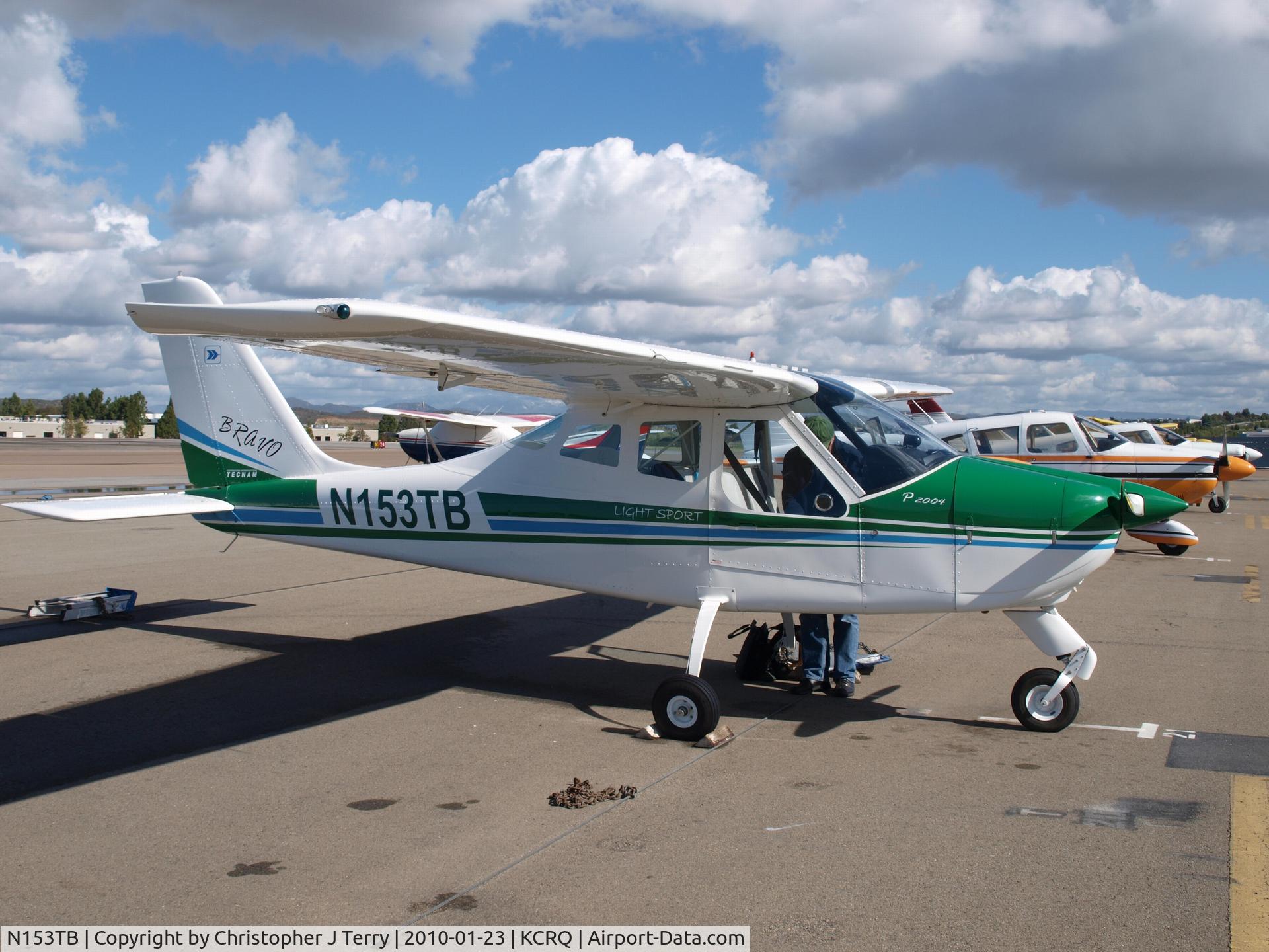N153TB, 2006 Tecnam P-2004 Bravo C/N 081, Pre-flight