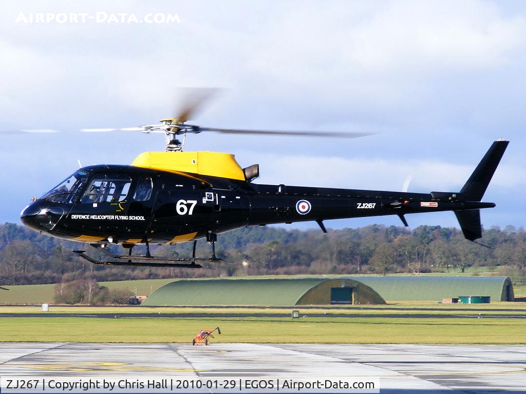 ZJ267, 1997 Eurocopter AS-350BB Squirrel HT1 Ecureuil C/N 2996, Defence Helicopter Flying School